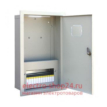 Щит металлический ЩРУ3В-12 автоматов (500х300х155) - магазин электротехники Electroshop