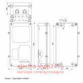 Корпус пластиковый ЩУРн-П 1/8 IP66 PC LIGHT 8 модулей ИЭК MSP1-N-08-66-L MSP1-N-08-66-L - магазин электротехники Electroshop