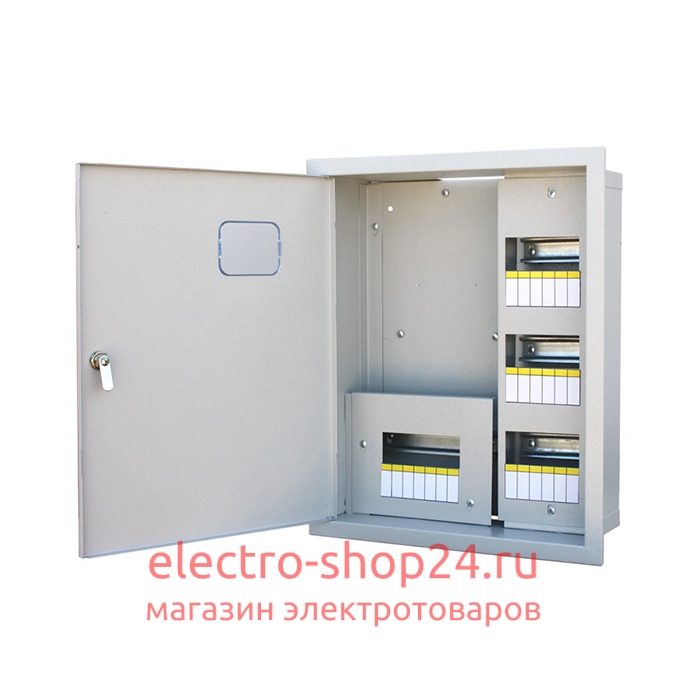 Щит металлический ЩРУ3В-24 автоматов (500х400х155) - магазин электротехники Electroshop