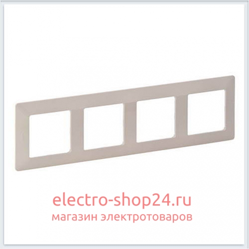 Legrand Valena Life Рамка 4-ая Слоновая кость 754044 754044 - магазин электротехники Electroshop