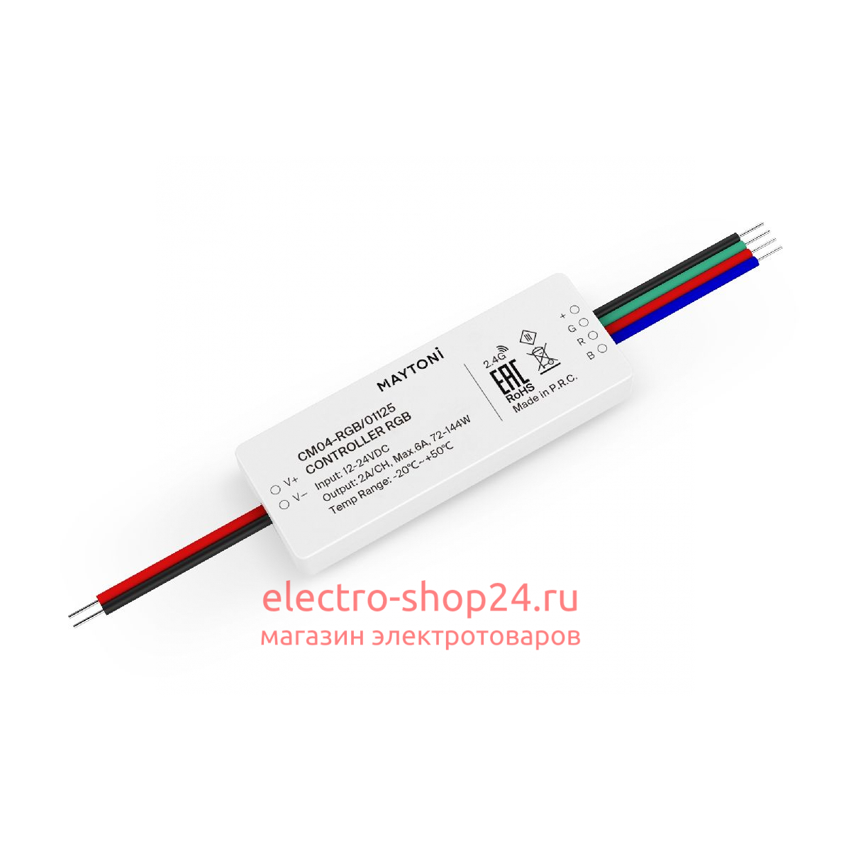 Контроллер Maytoni Led strip 72Вт DC12/24В 6А IP20 01125 01125 - магазин электротехники Electroshop