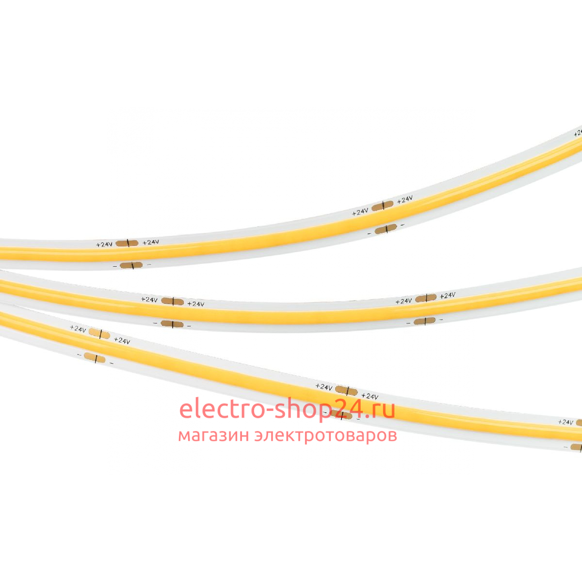 Светодиодная лента Arlight COB-X378-8mm 24V Day4000 (11 W/m, IP20, 5m) 031884(3) 031884(3) - магазин электротехники Electroshop