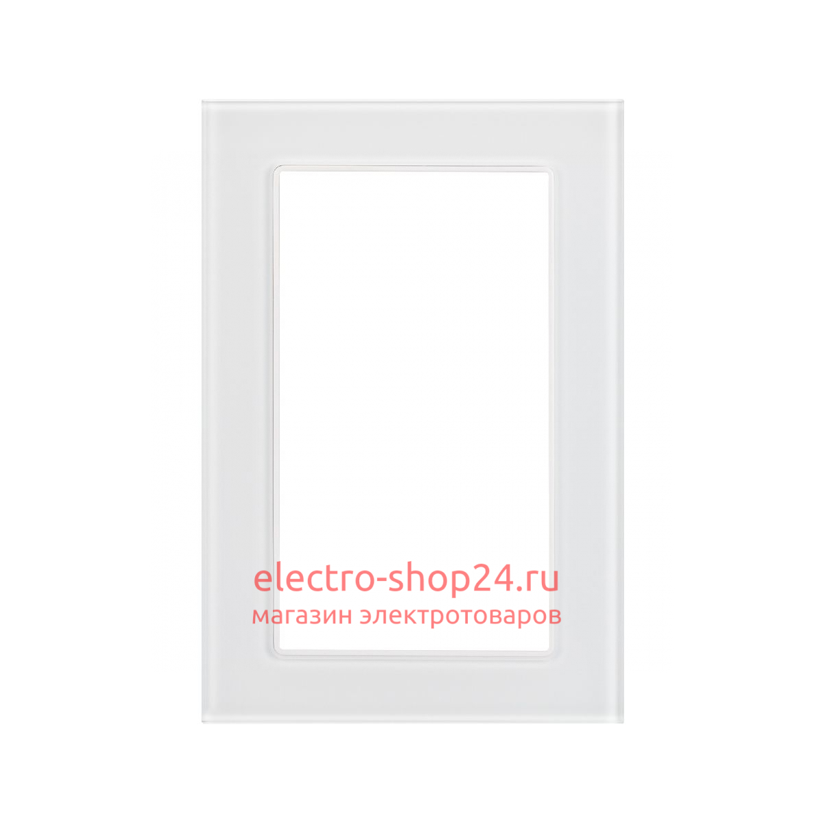 Рамка одноместная Arlight FRM-GLARE-GS-D-WH 043789 043789 - магазин электротехники Electroshop